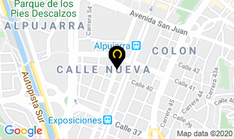 Mapa de M.d Electrónica Ltda. en Medellín