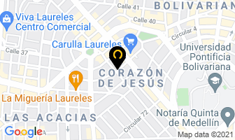Mapa de Md Video en Medellín