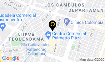 Mapa de M.d.c Inmobiliaria en Cali
