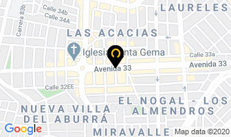 Mapa de M.d.&co Laser Centers en Medellín