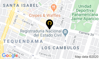 Mapa de M.d.m. Inmobiliaria E.u. en Cali