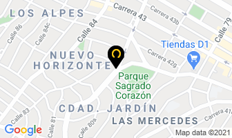 Mapa de Meca Ltda. en Barranquilla