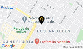 Mapa de Meca Y Afilados en Medellín