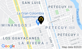 Mapa de Mecánica Fonnegra en Cali