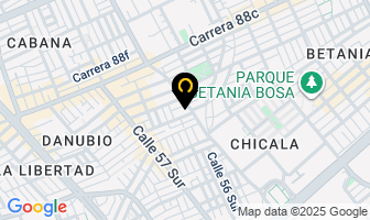 Mapa de Mecanizado Bonilla en Bogotá D.C