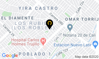 Mapa de Mecatronicapura en Cali