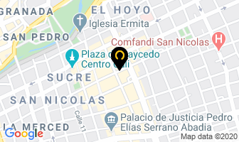 Mapa de Medellín Lo Viste en Cali
