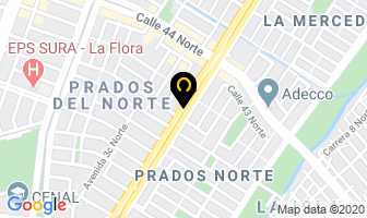 Mapa de Medellín Moda en Cali