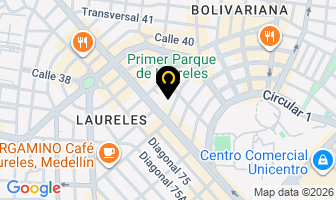 Mapa de Medellinbnb Sas en Medellín
