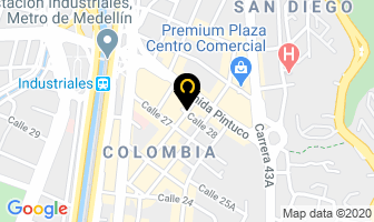 Mapa de Medias Corona en Medellín