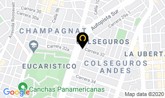 Mapa de Medical Garment Tara en Cali