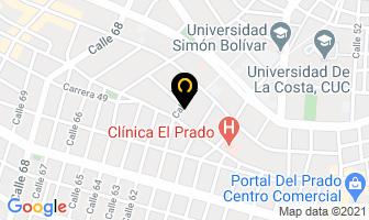 Mapa de Medical Live Ltda. en Barranquilla