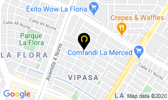 Mapa de Medical Solutions Ltda. en Cali