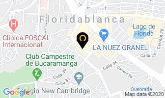 Mapa de Medicatel “Cañaveral” en Floridablanca