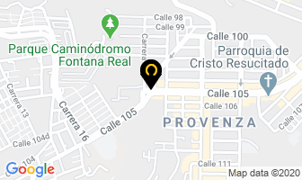 Mapa de Medicatel “Provenza” en Bucaramanga