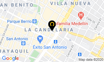 Mapa de Medicina 2000 S.a. en Medellín