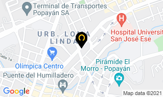 Mapa de Medicina & Tecnología Ltda. en Popayán