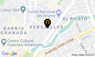 Mapa de Medicina Integral En Casa en Cali