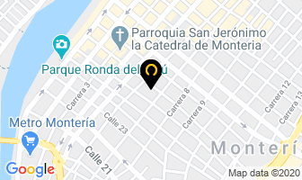 Mapa de Medicinas Alternativas en Montería