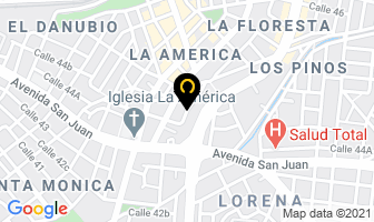 Mapa de Medición Satelital Ltda. en Medellín