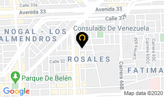 Mapa de Medico Bionergetico en Medellín