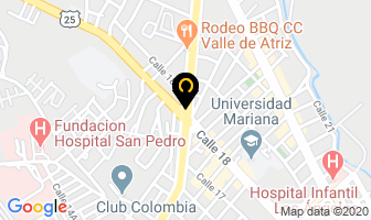Mapa de Medico Ginecobstetra en Pasto