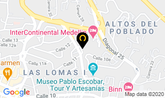 Mapa de Medico Salud en Medellín