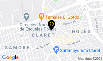 Mapa de Medicol Ltda. en Bogotá D.C