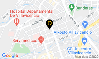Mapa de Medicoop Ips Ltda. en Villavicencio