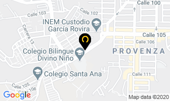 Mapa de Medifam en Bucaramanga