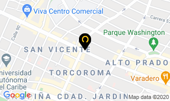 Mapa de Medifarma Ltda. en Barranquilla