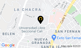 Mapa de Medina Elma Inés en Cali