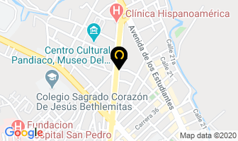 Mapa de Medinuclear S.a.s. en Pasto