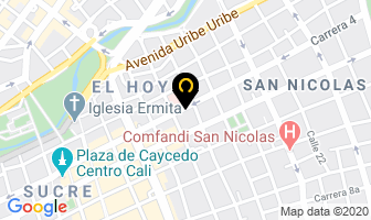 Mapa de Medium Servicios Publicitarios en Cali