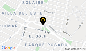 Mapa de Medivet'z en Barranquilla