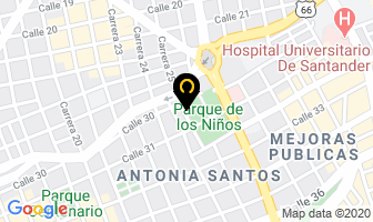 Mapa de Medyser Ips en Bucaramanga