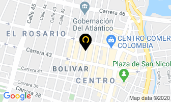 Mapa de Mega Bolsos en Barranquilla