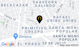 Mapa de Mega Construcciones B Y B Sas en Cali