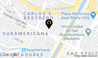 Mapa de Mega Linea S.a. en Medellín