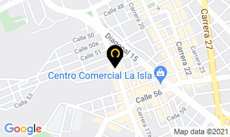 Mapa de Mega Mark en Bucaramanga