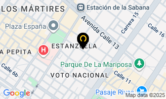 Mapa de Mega Plasticos Lemus en Bogotá D.C