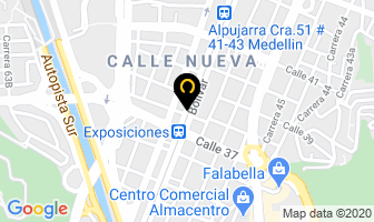 Mapa de Mega Renault en Medellín