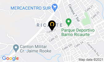 Mapa de Mega Rumba Lazaro en Ibagué