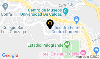 Mapa de Mega Servicios Ltda. en Manizales