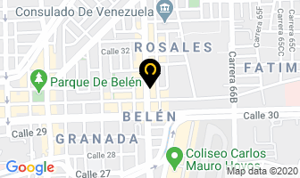 Mapa de Mega Sonrisas en Medellín