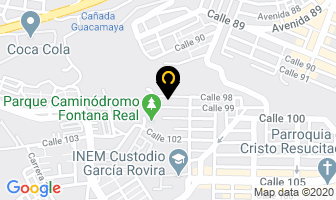 Mapa de Megacore en Bucaramanga