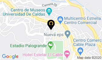 Mapa de Megadentales S.a. en Manizales