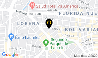 Mapa de Megadentales S.a. en Medellín
