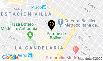 Mapa de Megagas - Megaconstructores en Medellín