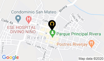 Mapa de Meganet Comunicaciones en Rivera